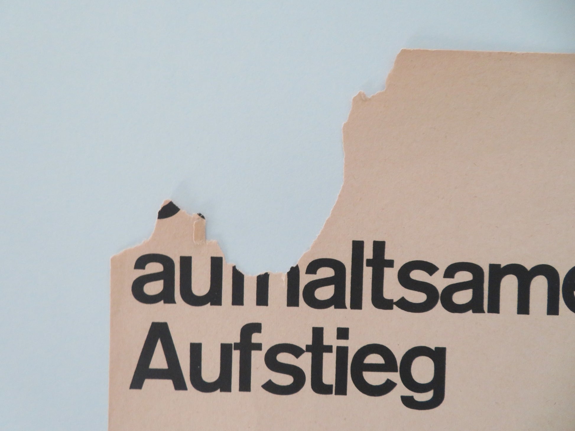 DER AUFHALTSAME AUFSTIEG DES ARTURO UI GERMAN A1 ROLLED POSTER 1967 STAGE POSTER - Rendezvous Cinema