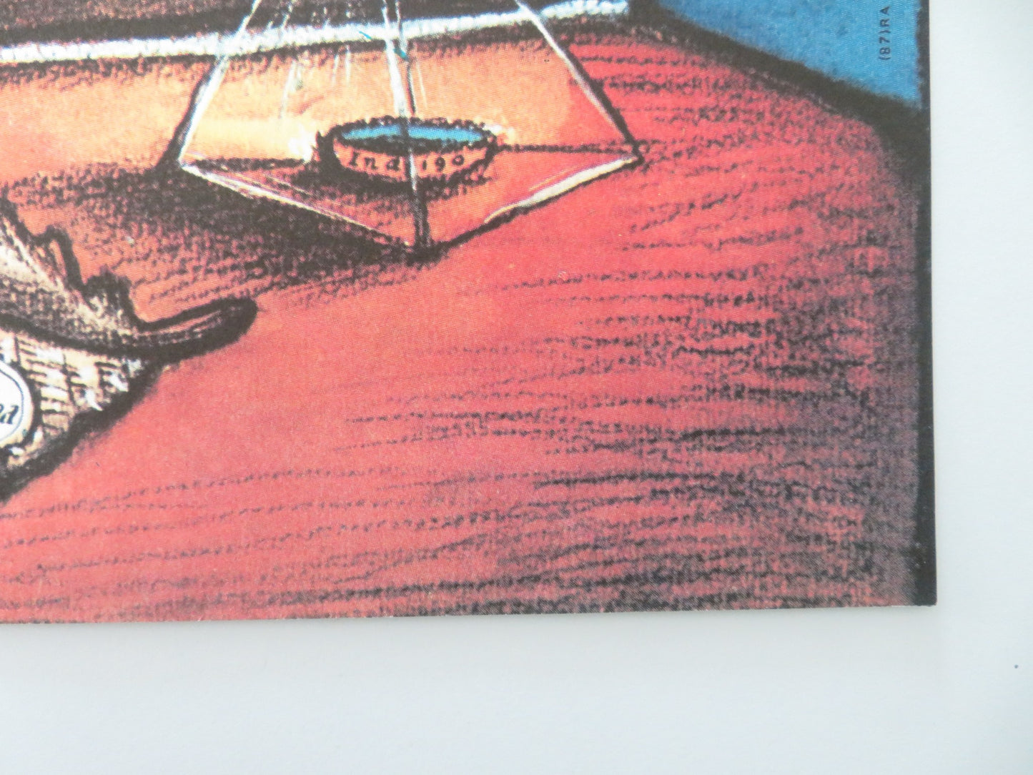 AUSSTELLUNG DER JUNGEN KUNSTLER GERMAN A1 ROLLED POSTER 1976 ART EXHIBITION - Rendezvous Cinema