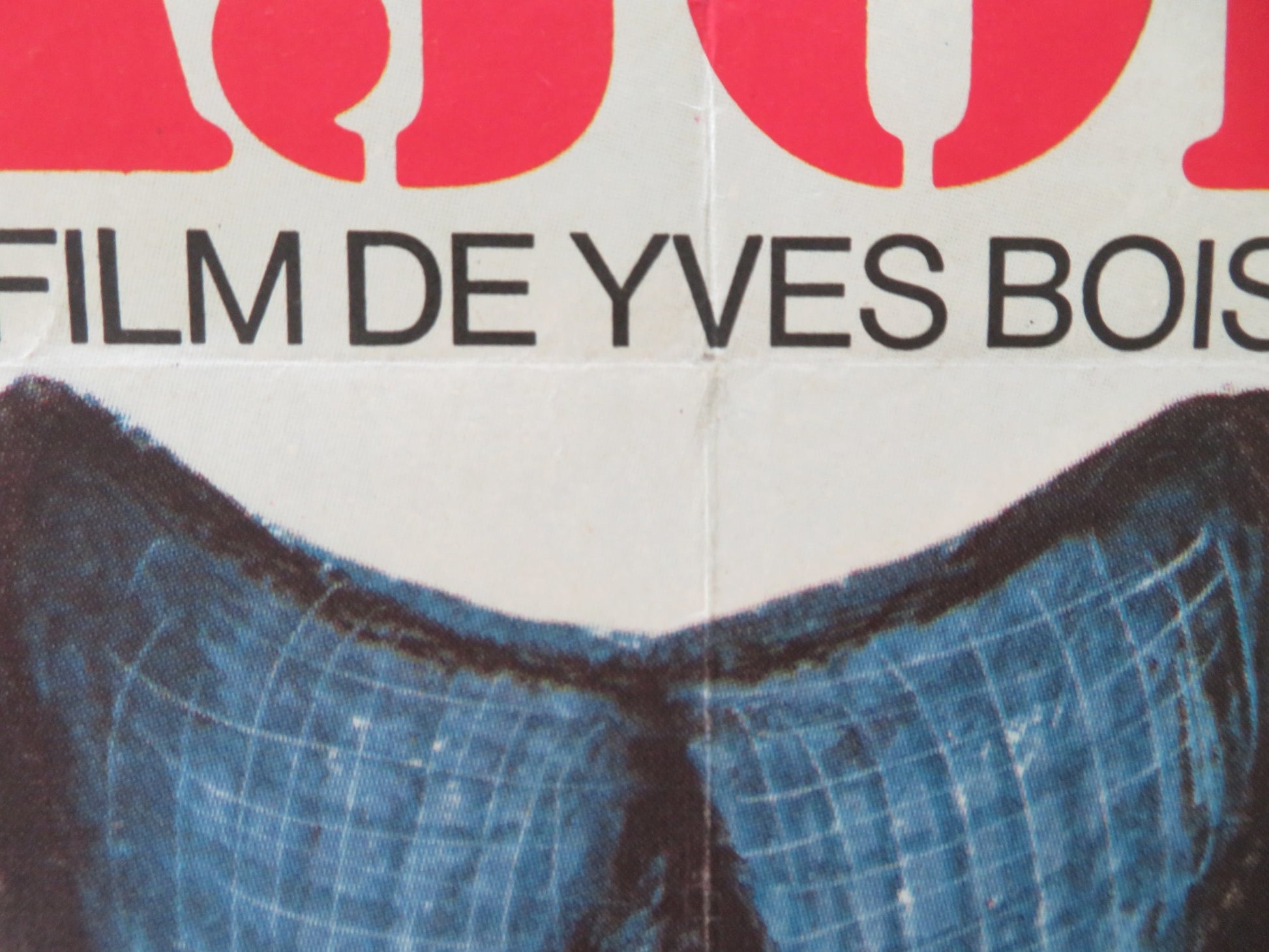 THE COMMON MAN FRENCH POSTER ROLLED JEAN CARMET PIERRE TORNADE 1975 - Rendezvous Cinema