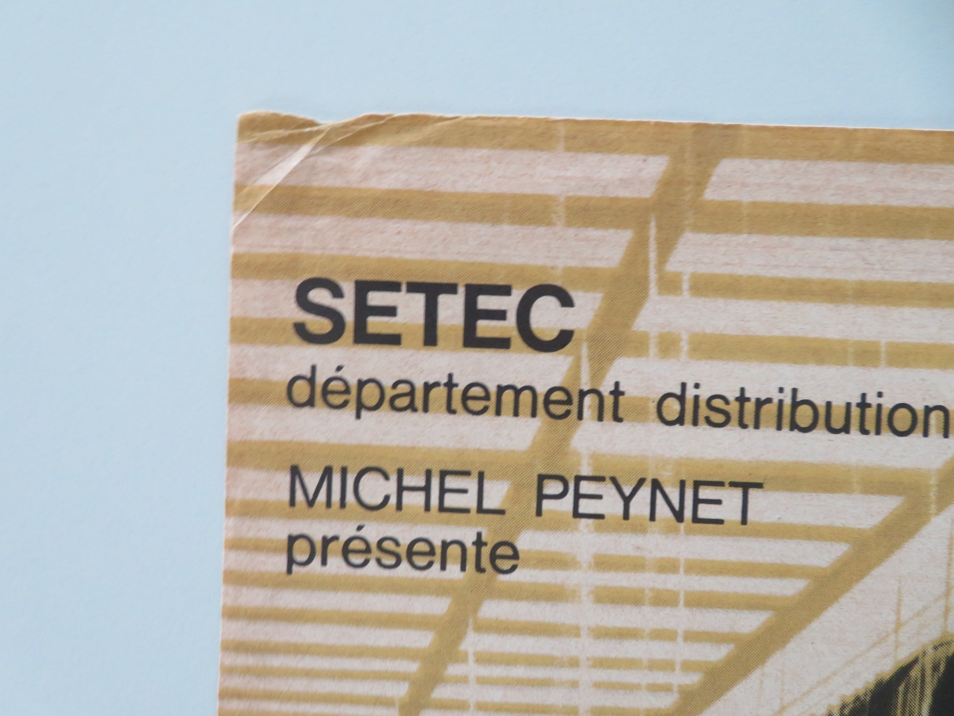 THE LAST STEPS FRENCH POSTER ROLLED MICHELE MORGAN JEAN-LOUIS TRINTIGNANT 1964 - Rendezvous Cinema