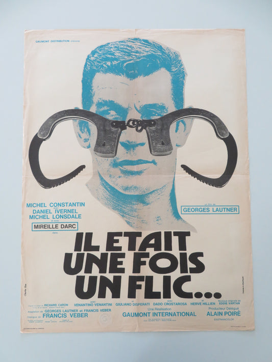 COPS IS COPS FRENCH POSTER ROLLED MICHEL CONSTANTIN MICHAEL LONSDALE 1972 - Rendezvous Cinema