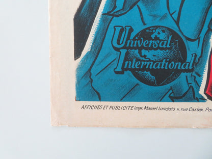 THE BLACK ARCHER FRENCH POSTER ROLLED GERARD LANDRY FEDERICA RANCHI 1962 - Rendezvous Cinema