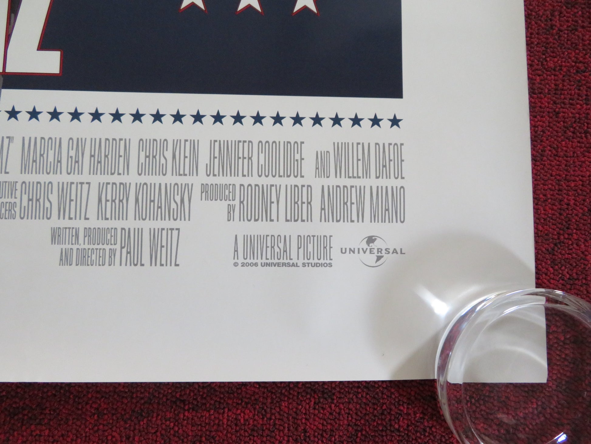 AMERICAN DREAMZ US ONE SHEET ROLLED POSTER HUGH GRANT DENNIS QUAID 2006 - Rendezvous Cinema