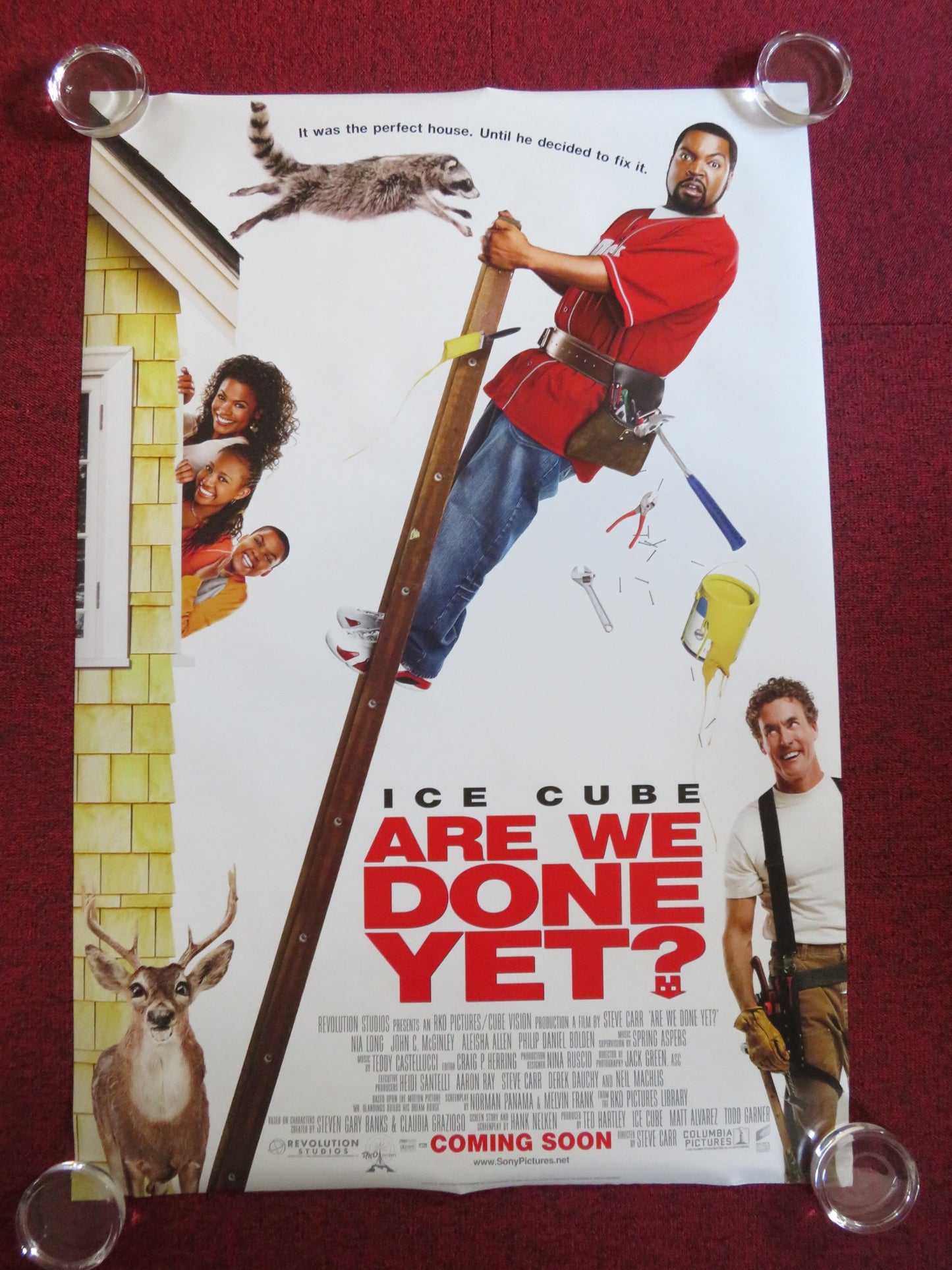 ARE WE DONE YET? US ONE SHEET ROLLED POSTER ICE CUBE NIA LONG 2007 - Rendezvous Cinema