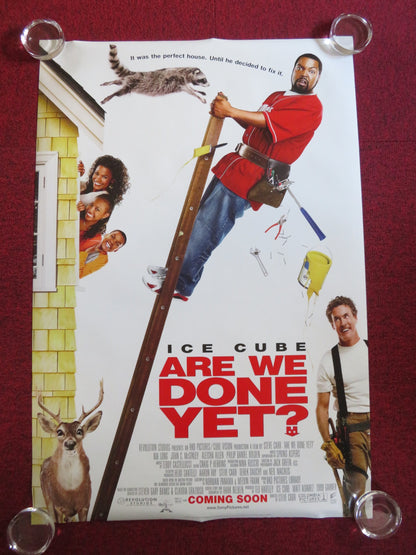 ARE WE DONE YET? US ONE SHEET ROLLED POSTER ICE CUBE NIA LONG 2007 - Rendezvous Cinema