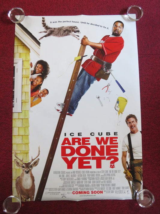 ARE WE DONE YET? US ONE SHEET ROLLED POSTER ICE CUBE NIA LONG 2007 - Rendezvous Cinema