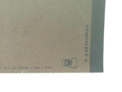 THE MURDER THAT WAS NEVER RECOGNIZED POLISH POSTER ROLLED FREDY BARTEN 1968 - Rendezvous Cinema