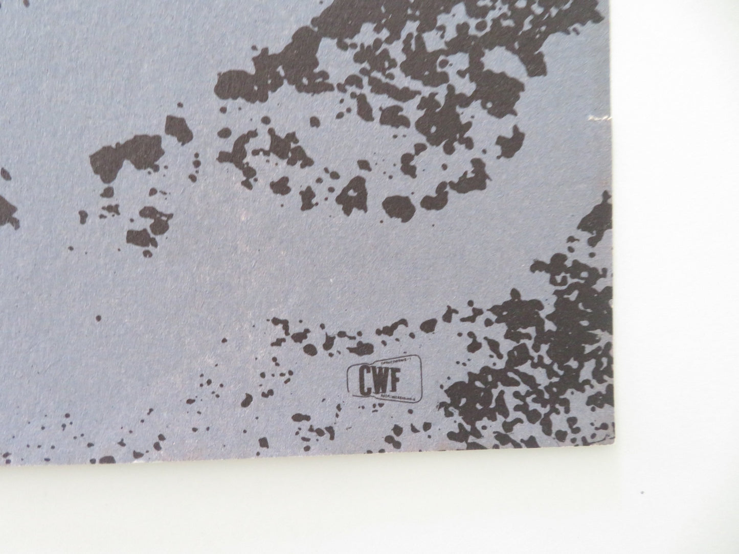 BLACK GRAVEL POLISH POSTER ROLLED HELMUT WILDT INGMAR ZEISBERG 1964 - Rendezvous Cinema