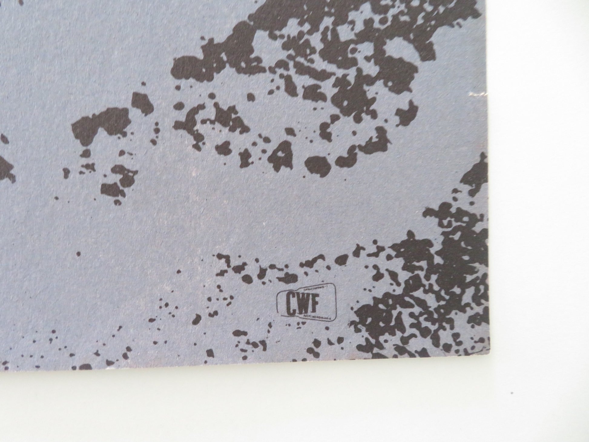 BLACK GRAVEL POLISH POSTER ROLLED HELMUT WILDT INGMAR ZEISBERG 1964 - Rendezvous Cinema