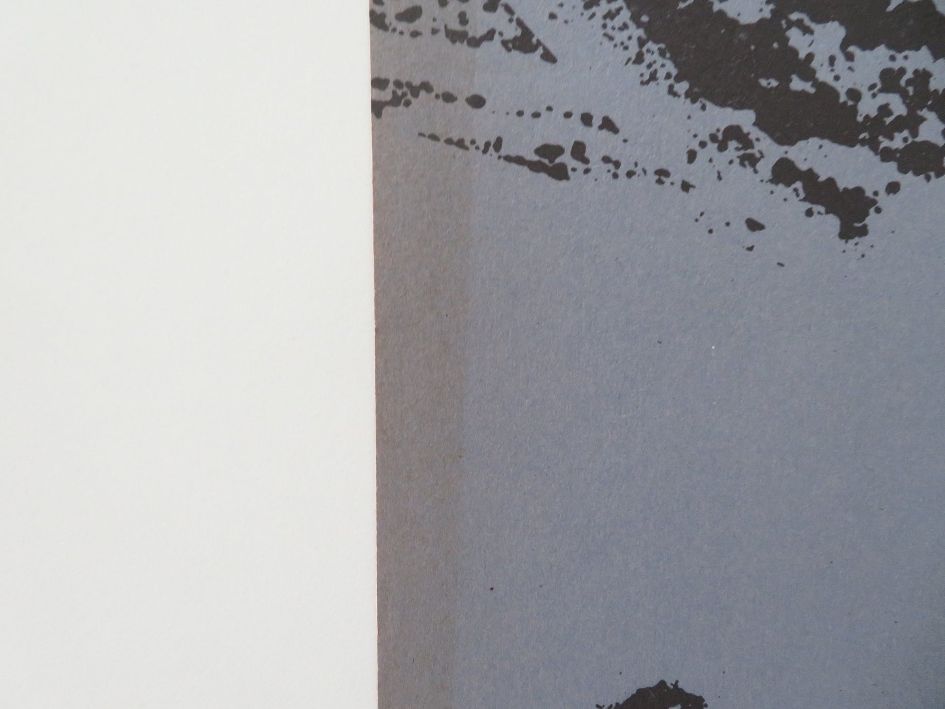 BLACK GRAVEL POLISH POSTER ROLLED HELMUT WILDT INGMAR ZEISBERG 1964 - Rendezvous Cinema