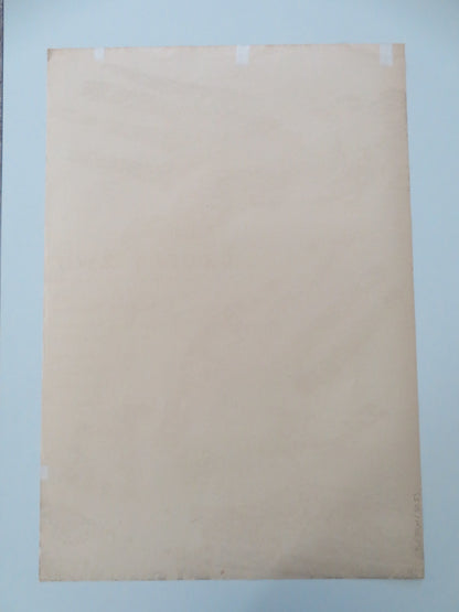 BLACK GRAVEL POLISH POSTER ROLLED HELMUT WILDT INGMAR ZEISBERG 1964 - Rendezvous Cinema