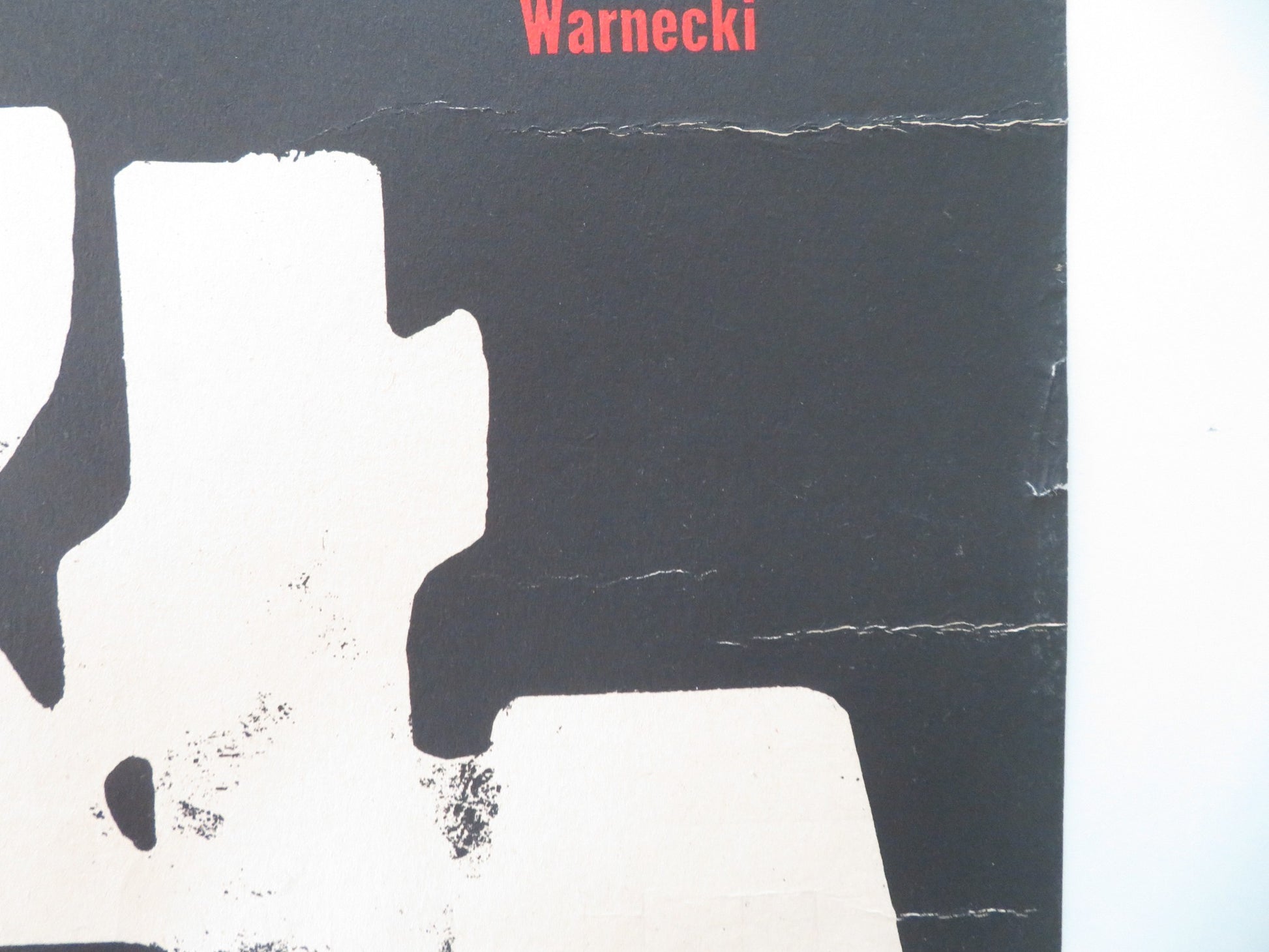 ZEJSCIE DO PIEKLA POLISH POSTER ROLLED PIOTR PAWLOWSKI WITOLD PYRKOSZ 1966 - Rendezvous Cinema