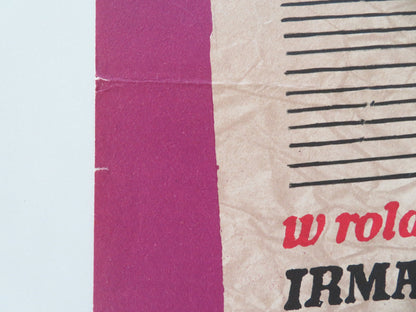 DER FALL TIMO RINNELT POLISH POSTER ROLLED IRMA MUNCH WILFRIED ORTMANN 1971 - Rendezvous Cinema