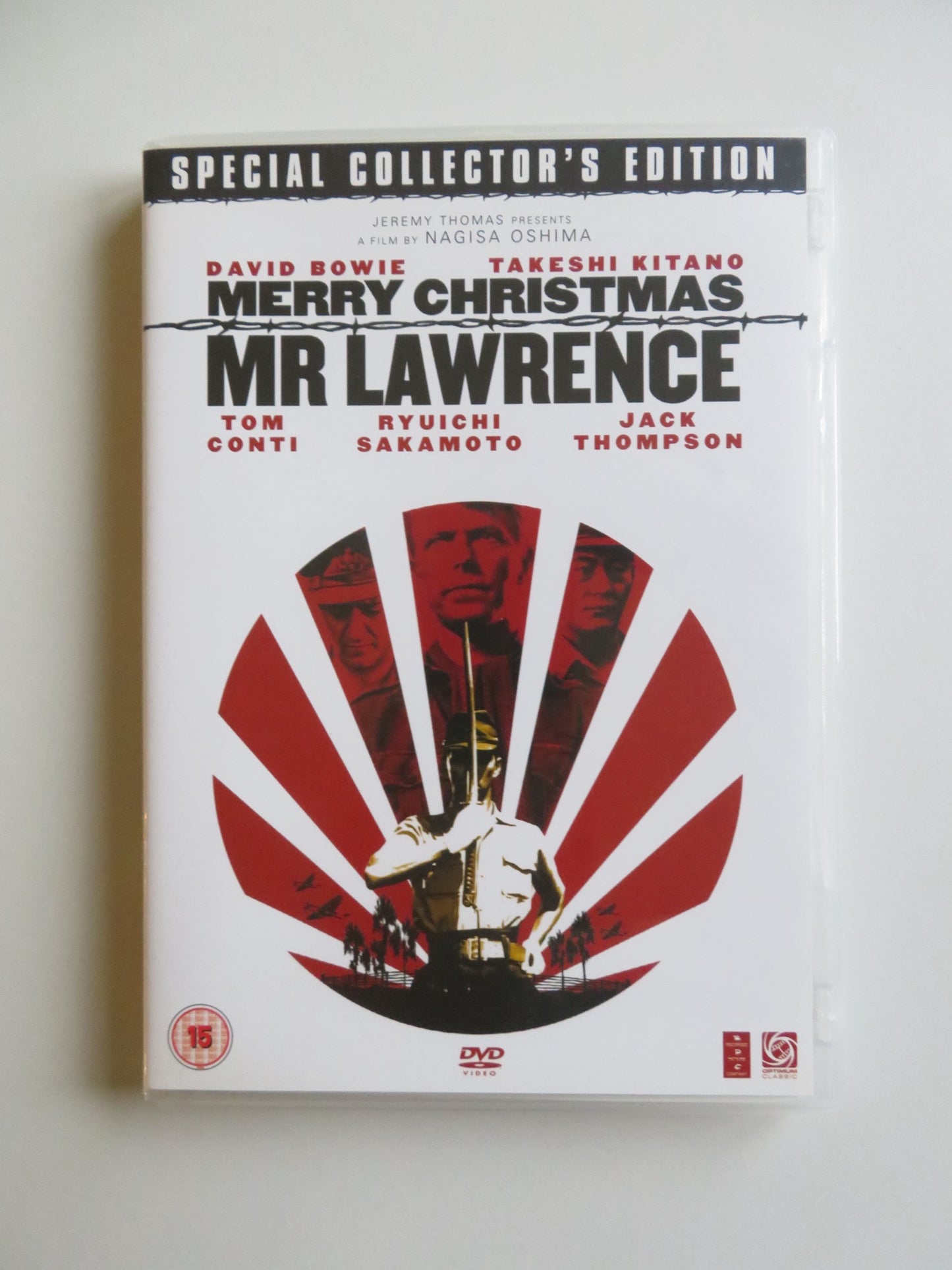 MERRY CHRISTMAS MR. LAWRENCE (DVD) DAVID BOWIE TOM CONTI 1983 REGION 2