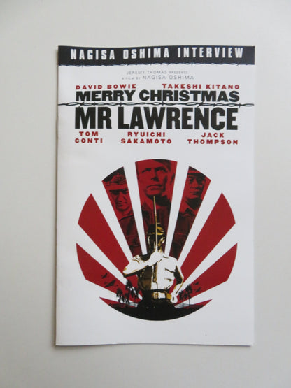 MERRY CHRISTMAS MR. LAWRENCE (DVD) DAVID BOWIE TOM CONTI 1983 REGION 2