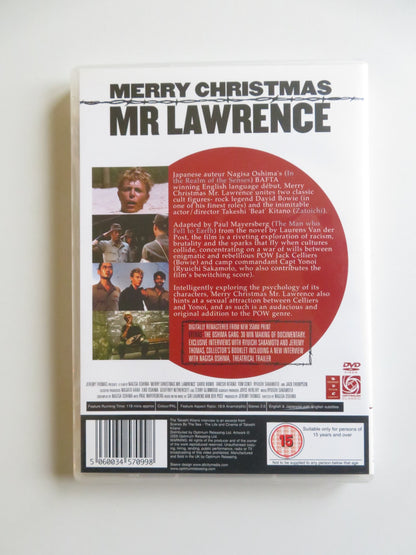 MERRY CHRISTMAS MR. LAWRENCE (DVD) DAVID BOWIE TOM CONTI 1983 REGION 2