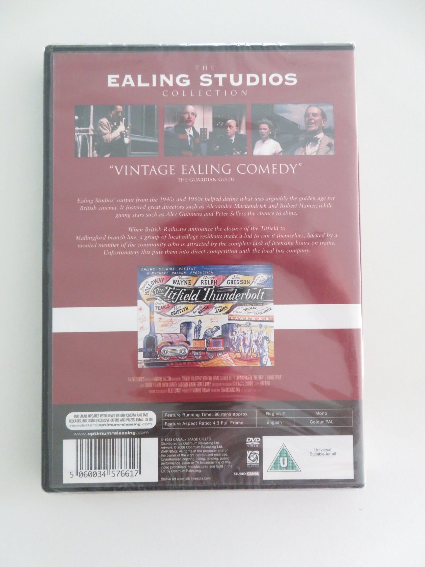 THE TITFIELD THUNDERBOLT (DVD) STANLEY HOLLOWAY GEORGE RELPH 1953 REGION 2 - Rendezvous Cinema