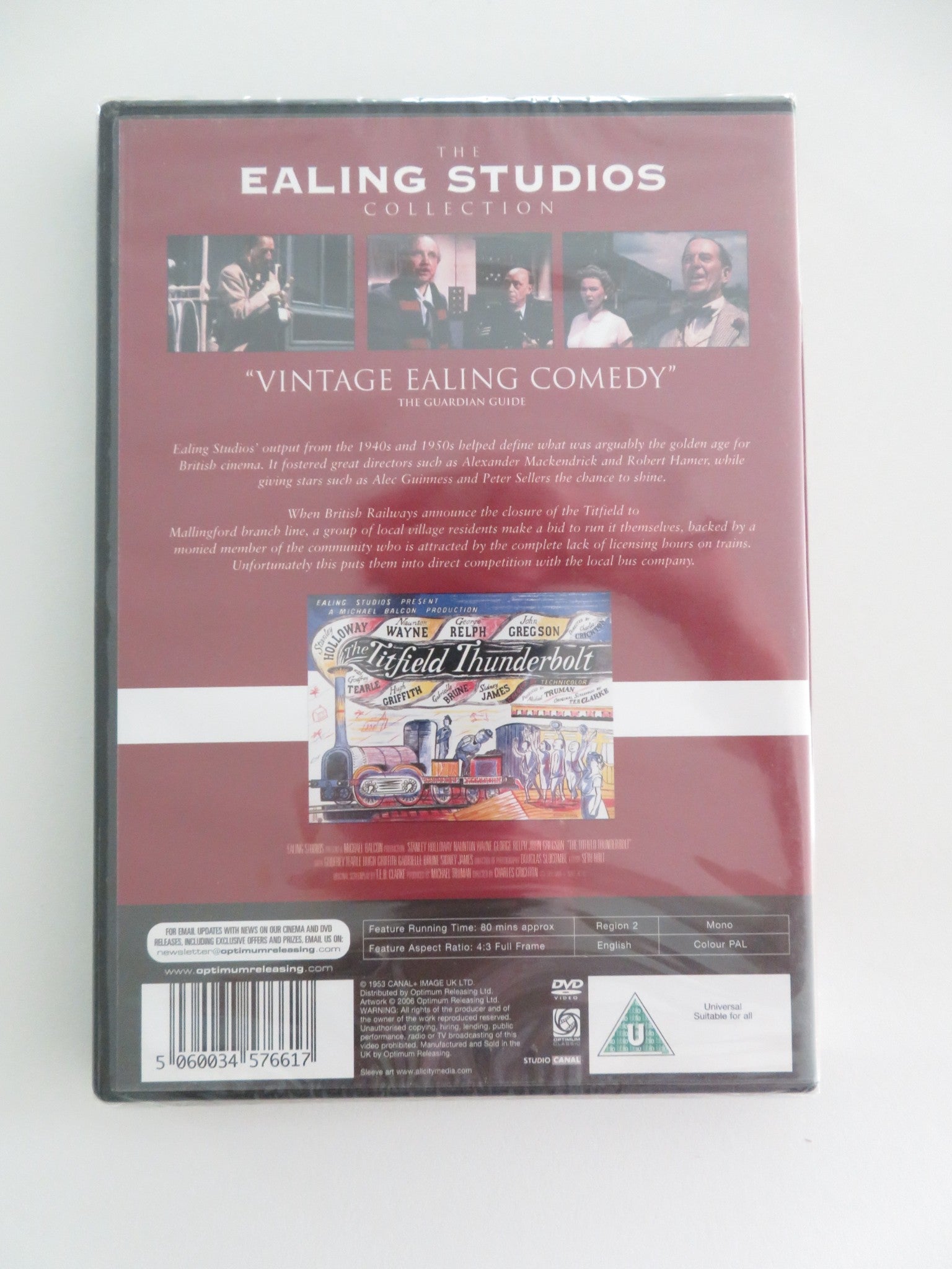 THE TITFIELD THUNDERBOLT (DVD) STANLEY HOLLOWAY GEORGE RELPH 1953 REGION 2 - Rendezvous Cinema