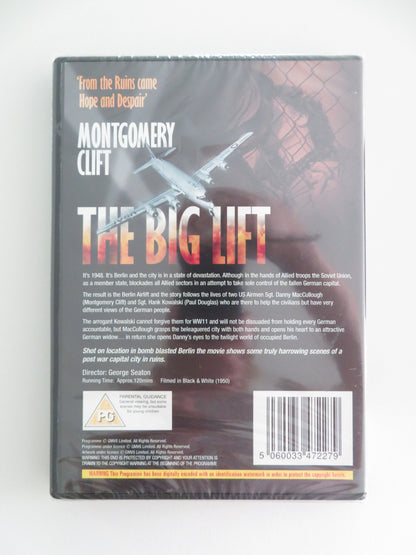 THE BIG LIFT (DVD) MONTGOMERY CLIFT PAUL DOUGLAS 1950 REGION 2 - Rendezvous Cinema