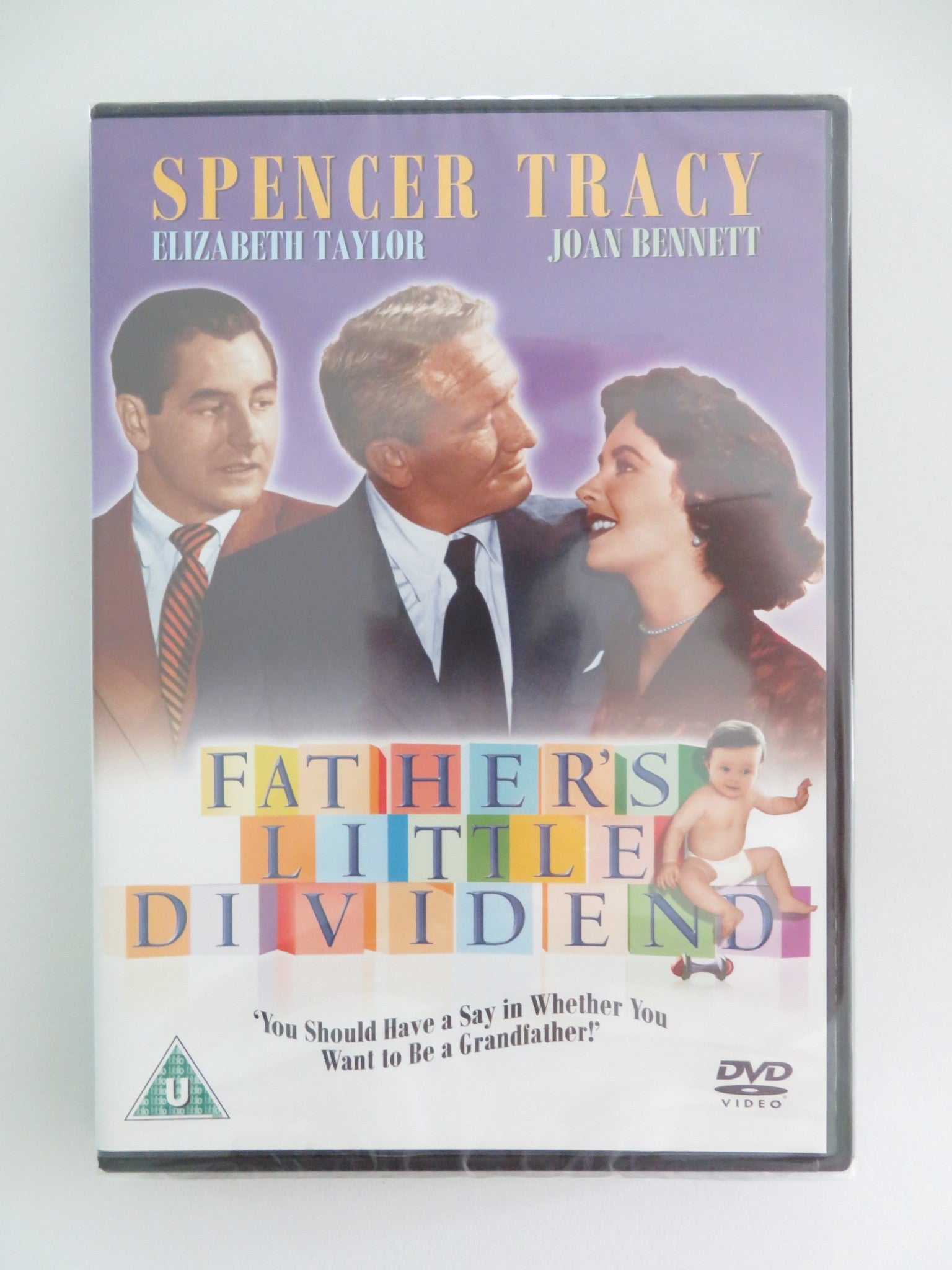FATHER'S LITTLE DIVIDEND (DVD) SPENCER TRACY ELIZABETH TAYLOR 1951 REGION 2 - Rendezvous Cinema