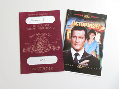 OCTOPUSSY - SPECIAL EDITION (DVD) 007 JAMES BOND ROGER MOORE 1983 REGION 2