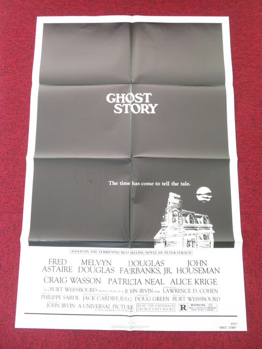 GHOST STORY FOLDED US ONE SHEET POSTER FRED ASTAIRE MELVYN DOUGLAS 1981