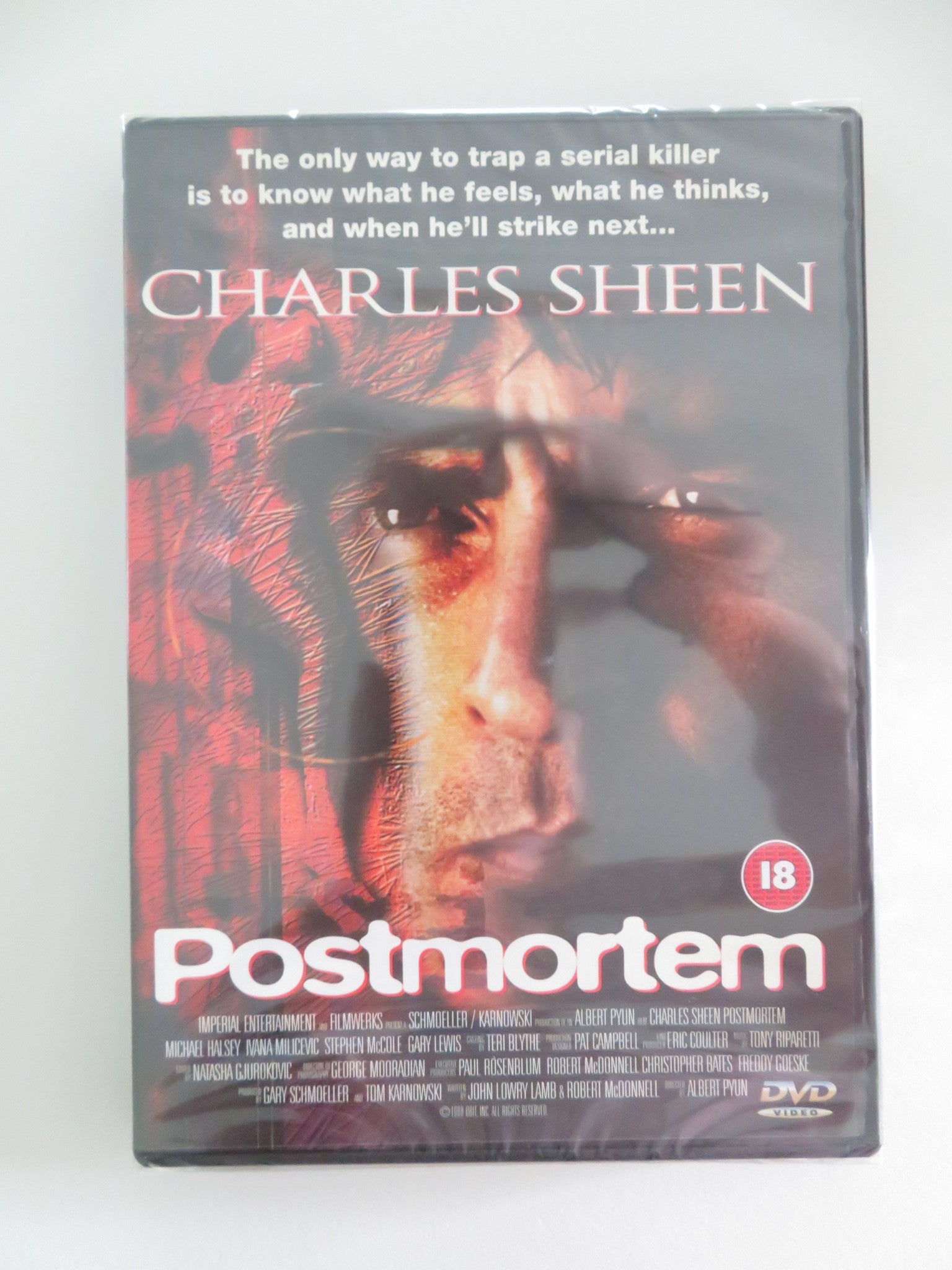 POSTMORTEM (DVD) CHARLIE SHEEN MICHAEL HALSEY 1998 REGION 2 - Rendezvous Cinema