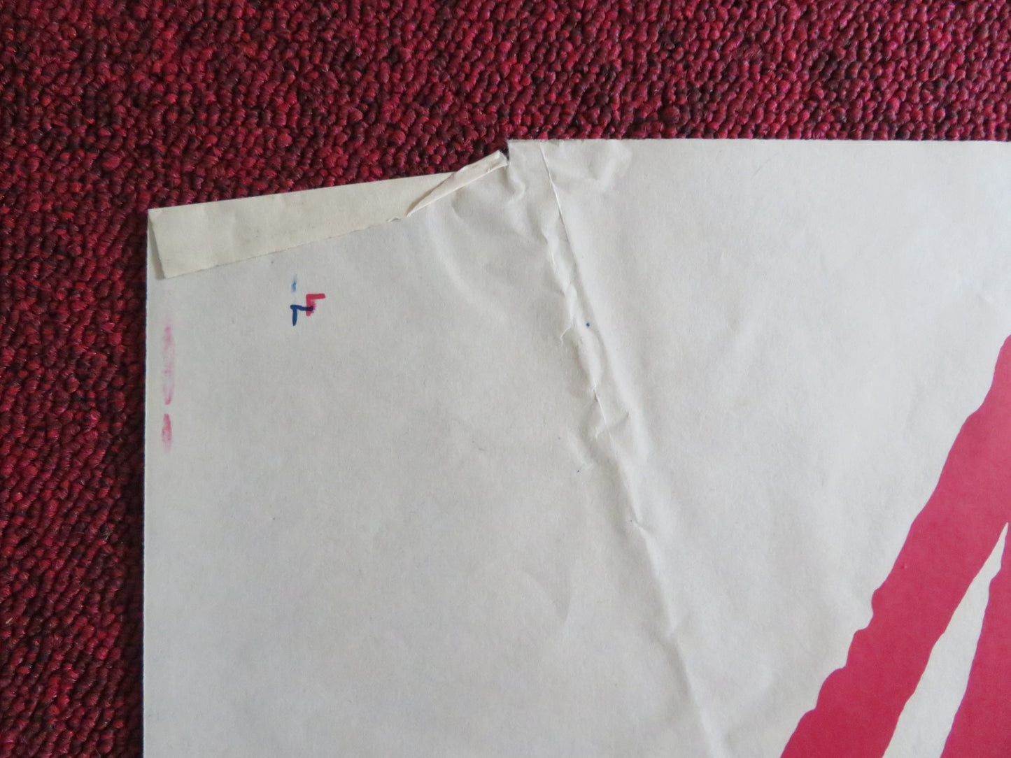 ANGELA FOLDED US ONE SHEET POSTER DENNIS O'KEEFE MARA LANE 1954 - Rendezvous Cinema