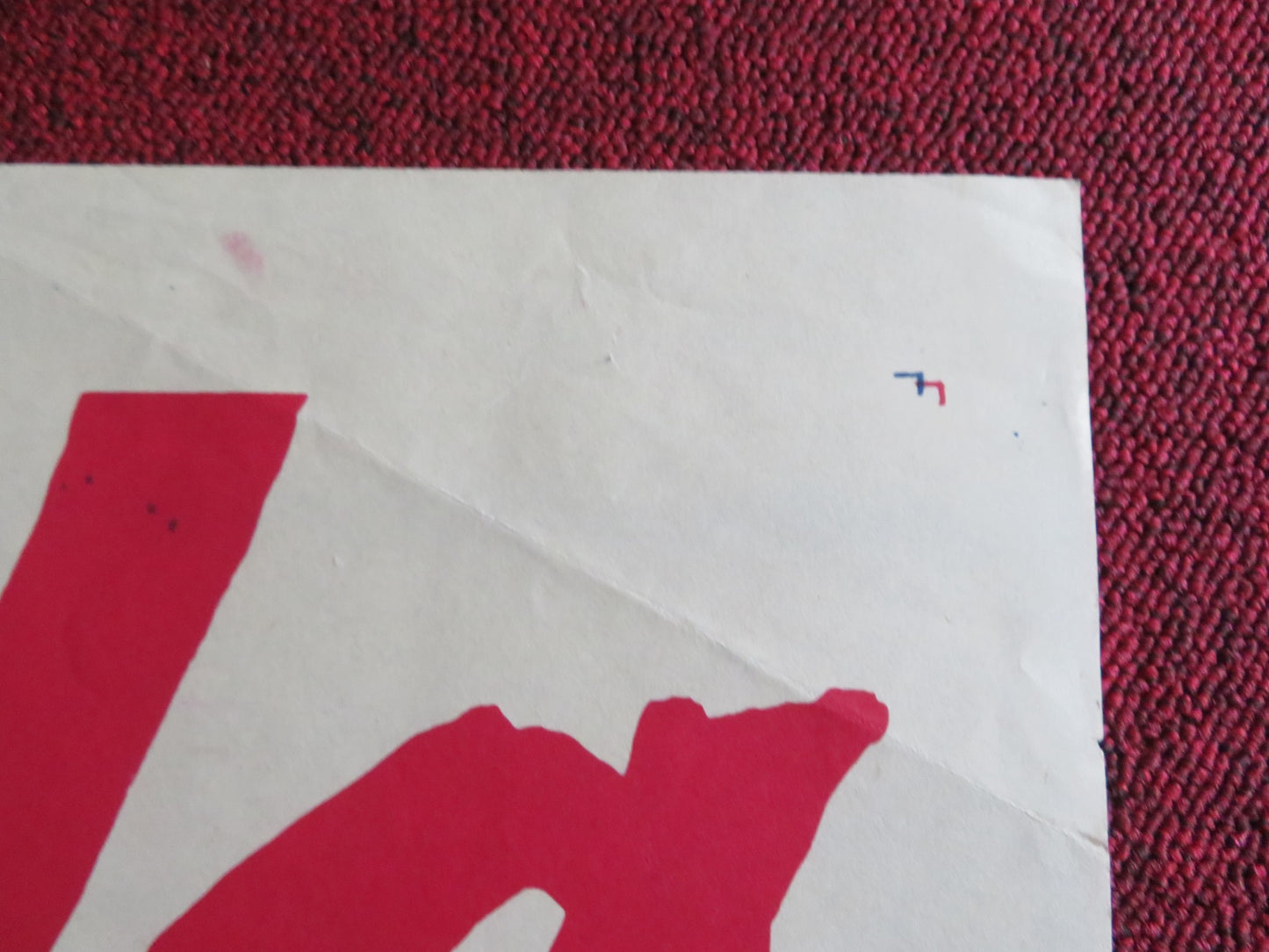 ANGELA FOLDED US ONE SHEET POSTER DENNIS O'KEEFE MARA LANE 1954 - Rendezvous Cinema