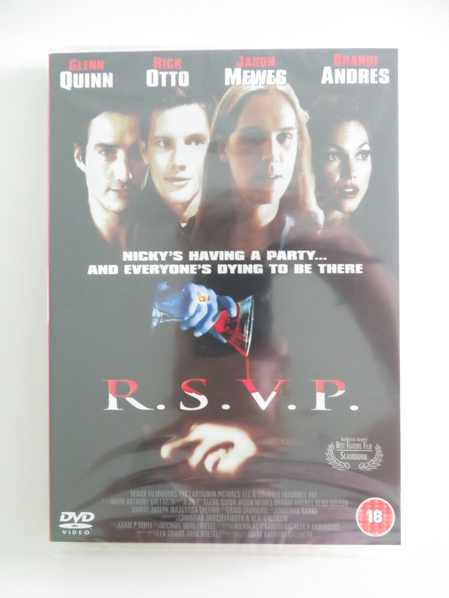 R.S.V.P. (DVD) GLENN QUINN RICK OTTO 2002 REGION 2 - Rendezvous Cinema
