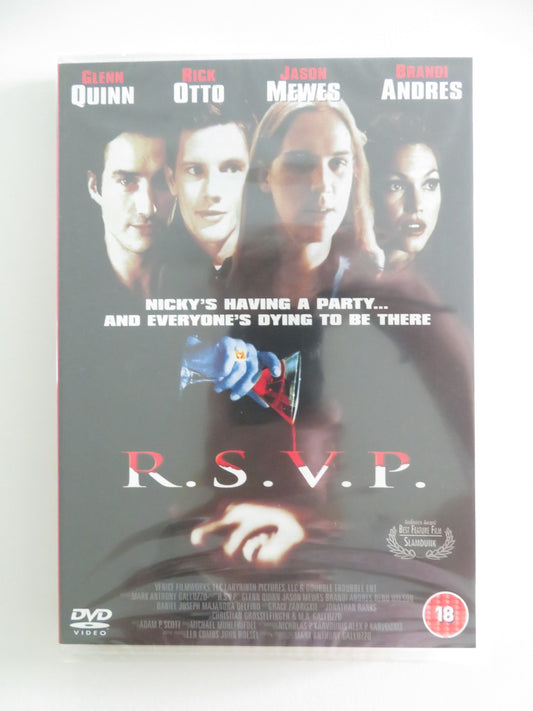 R.S.V.P. (DVD) GLENN QUINN RICK OTTO 2002 REGION 2 - Rendezvous Cinema