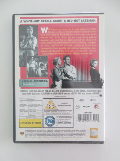YOUNG MAN WITH A HORN (DVD) KIRK DOUGLAS LAUREN BACALL 1950 REGION 2 - Rendezvous Cinema