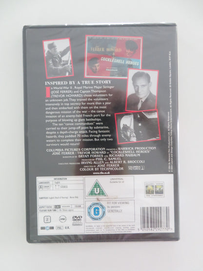 THE COCKLESHELL HEROES (DVD) JOSE FERRER TREVOR HOWARD 1955 REGION 2 - Rendezvous Cinema