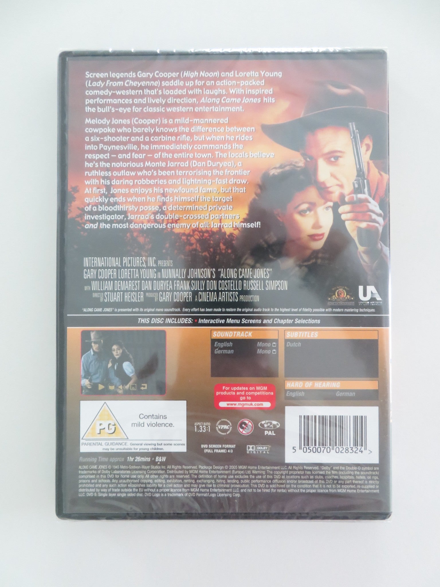 ALONG CAME JONES (DVD) GARY COOPER LORETTA YOUNG 1945 REGION 2 - Rendezvous Cinema