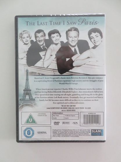 THE LAST TIME I SAW PARIS (DVD) ROGER MOORE ELIZABETH TAYLOR 1954 REGION 2 - Rendezvous Cinema