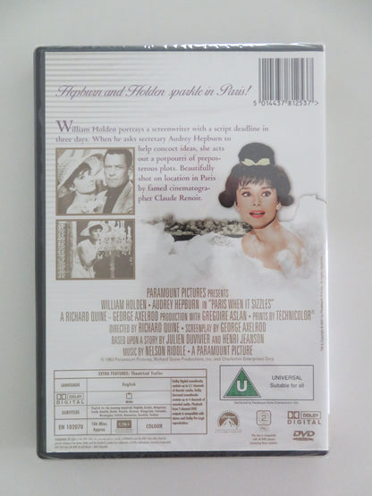 PARIS WHEN IT SIZZLES (DVD) WILLIAM HOLDEN AUDREY HEPBURN 1964 REGION 2 - Rendezvous Cinema
