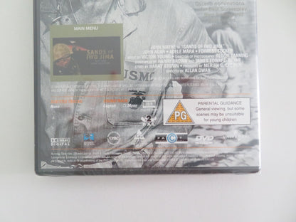 SANDS OF IWO JIMA (DVD) JOHN WAYNE JOHN AGAR 1949 REGION 2 - Rendezvous Cinema