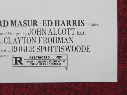 UNDER FIRE FOLDED US ONE SHEET POSTER NICK NOLTE GENE HACKMAN 1983 - Rendezvous Cinema