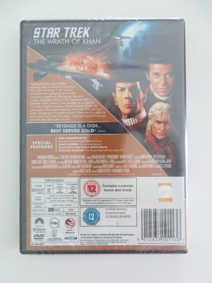 STAR TREK II: THE WRATH OF KHAN (DVD) WILLIAM SHATNER L. NIMOY 1982 REGION 2 - Rendezvous Cinema