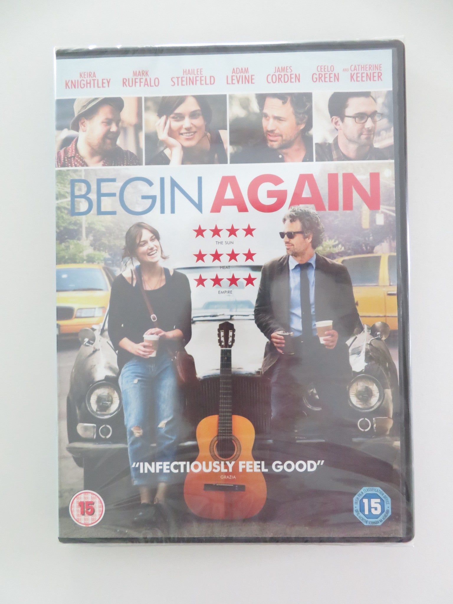 BEGIN AGAIN (DVD) KEIRA KNIGHTLEY MARK RUFFALO 2013 REGION 2 - Rendezvous Cinema