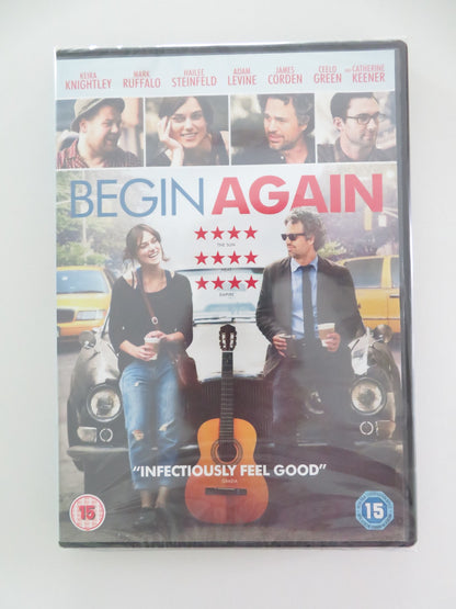 BEGIN AGAIN (DVD) KEIRA KNIGHTLEY MARK RUFFALO 2013 REGION 2 - Rendezvous Cinema