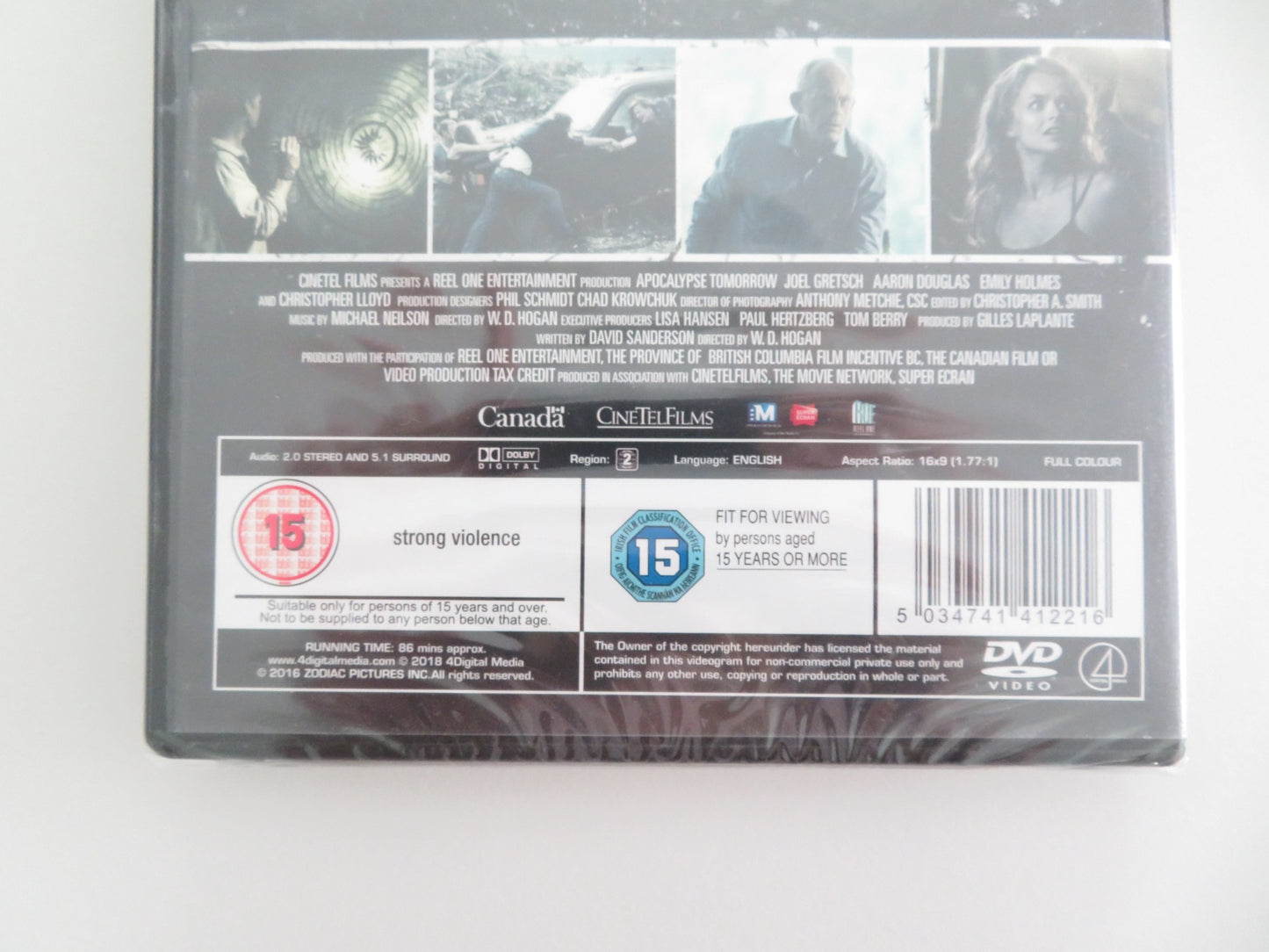 APOCALYPSE TOMORROW (DVD) JOEL GRETSCH AARON DOUGLAS 2014 REGION 2 - Rendezvous Cinema