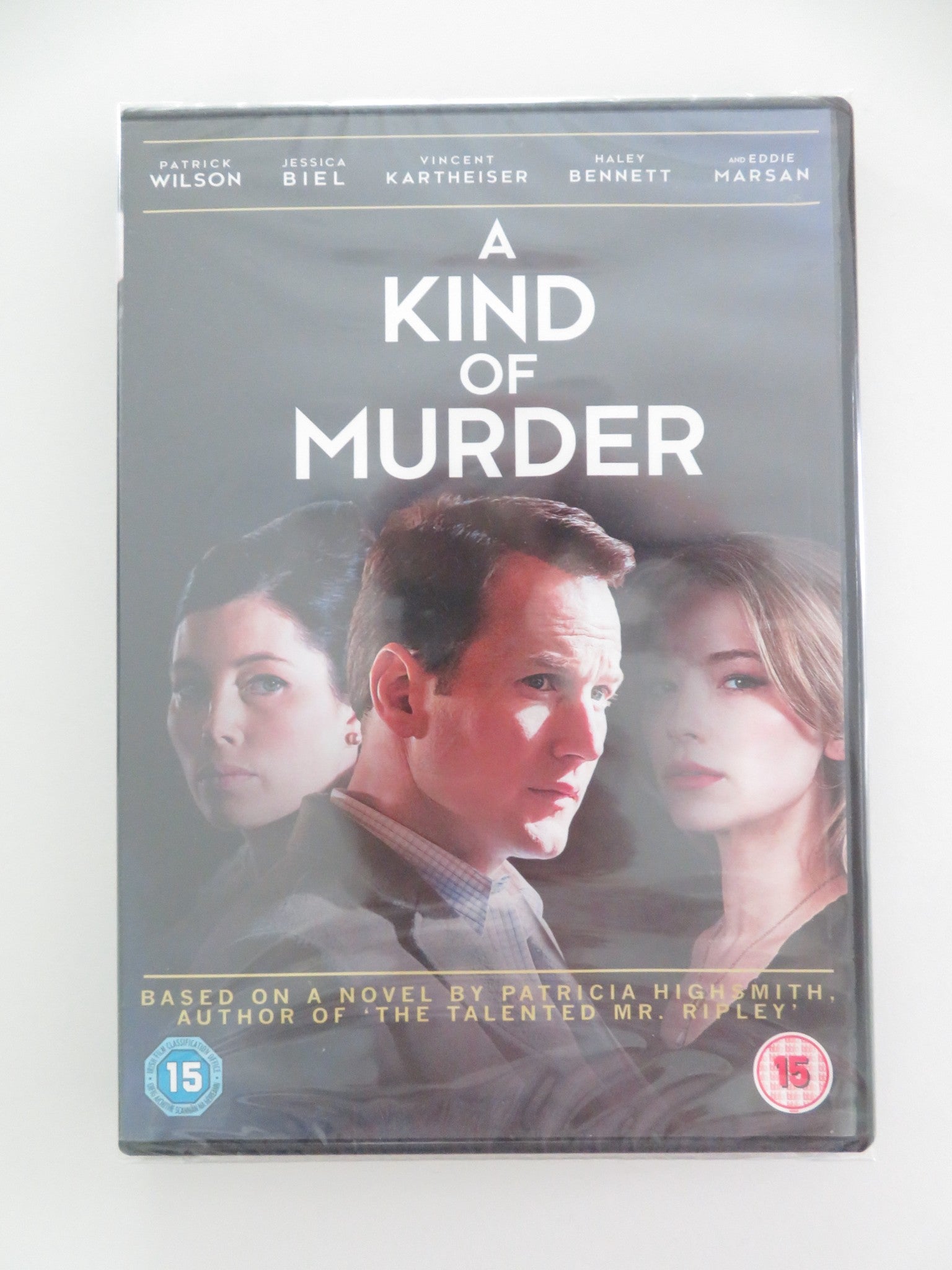 A KIND OF MURDER (DVD) PATRICK WILSON JESSICA BIEL 2016 REGION 2 - Rendezvous Cinema