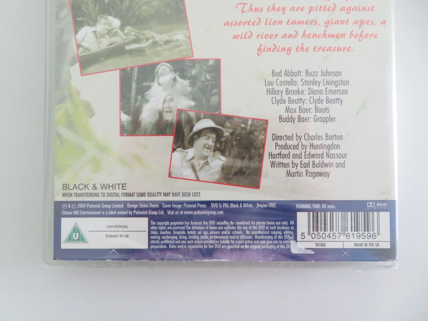 AFRICA SCREAMS (DVD) BUD ABBOTT LOU COSTELLO 1949 REGION FREE - Rendezvous Cinema