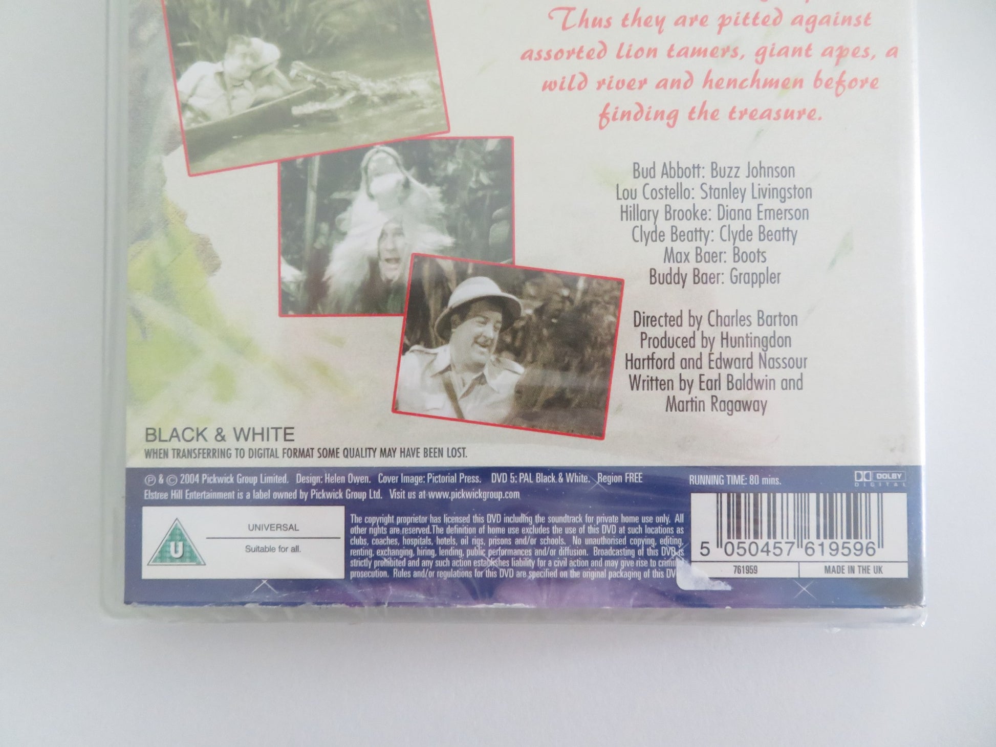 AFRICA SCREAMS (DVD) BUD ABBOTT LOU COSTELLO 1949 REGION FREE - Rendezvous Cinema