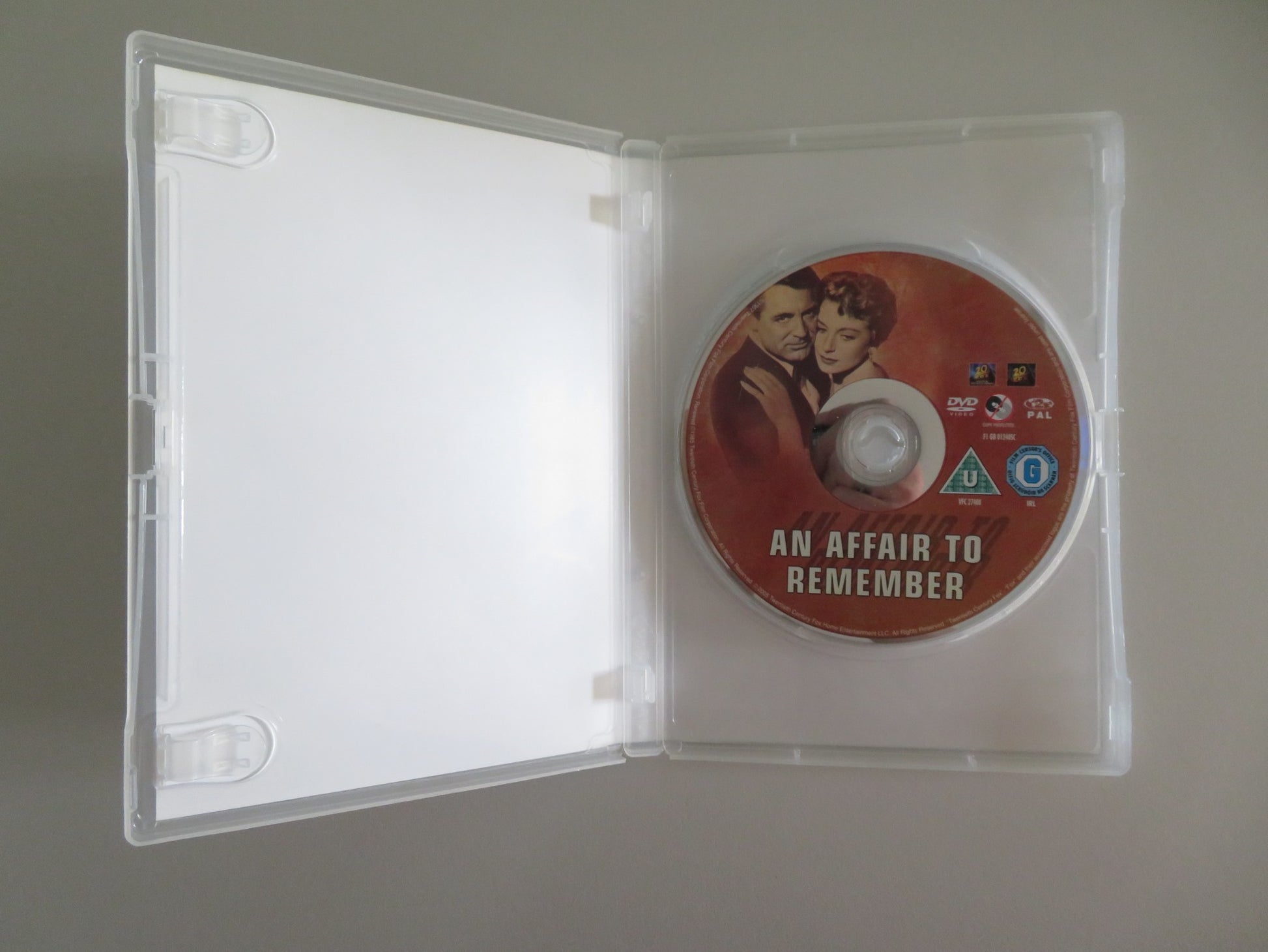 AN AFFAIR TO REMEMBER - B (DVD) CARY GRANT DEBORAH KERR 1957 REGION 2 - Rendezvous Cinema