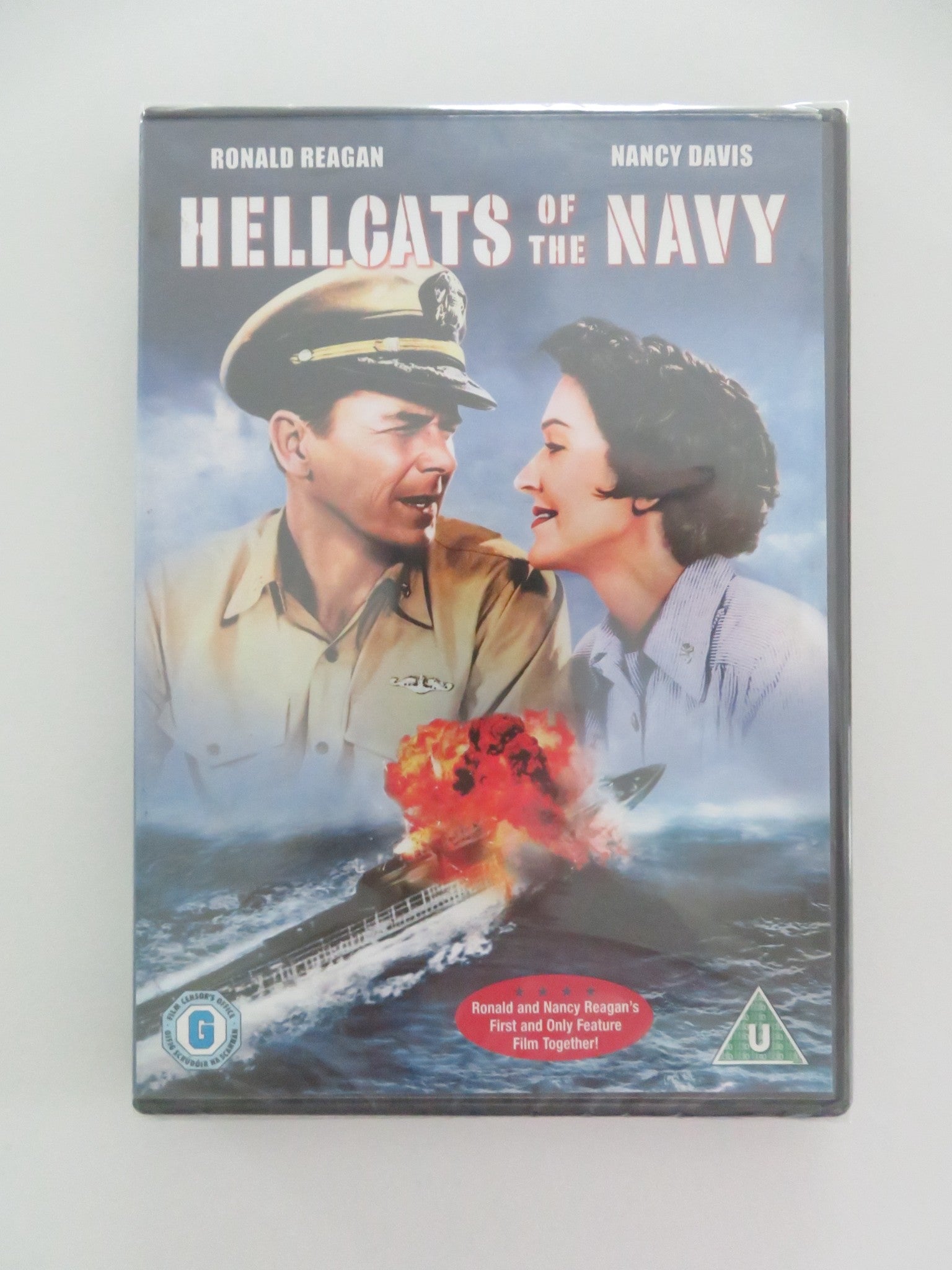 HELLCATS OF THE NAVY (DVD) RONALD REAGAN NANCY REAGAN 1957 REGION 2 - Rendezvous Cinema
