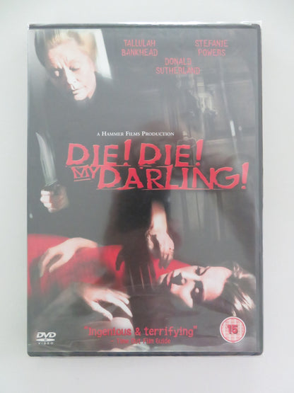 DIE! DIE! MY DARLING! (DVD) HAMMER TALLULAH BANKHEAD S. POWERS 1965 REGION 2