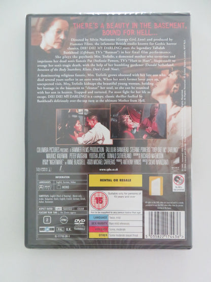 DIE! DIE! MY DARLING! (DVD) HAMMER TALLULAH BANKHEAD S. POWERS 1965 REGION 2