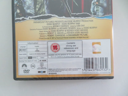 EDDIE MURPHY: RAW (DVD) EDDIE MURPHY SAMUEL L. JACKSON 1987 REGION 2